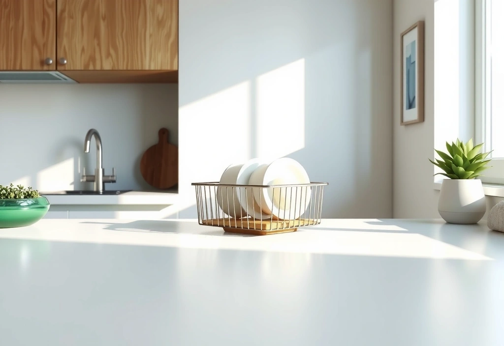 Cocina impecable después de servicio